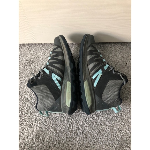 Merrell Womens Zion FST Mid Hiking Trail Boots Waterproof Gray Blue Shoes Sz 11 - Picture 6 of 8